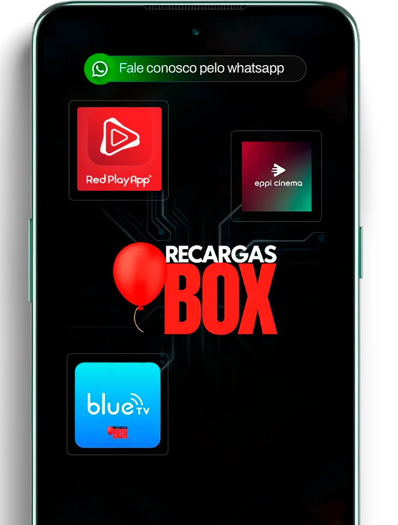 Smartphone representando contato WhatsApp